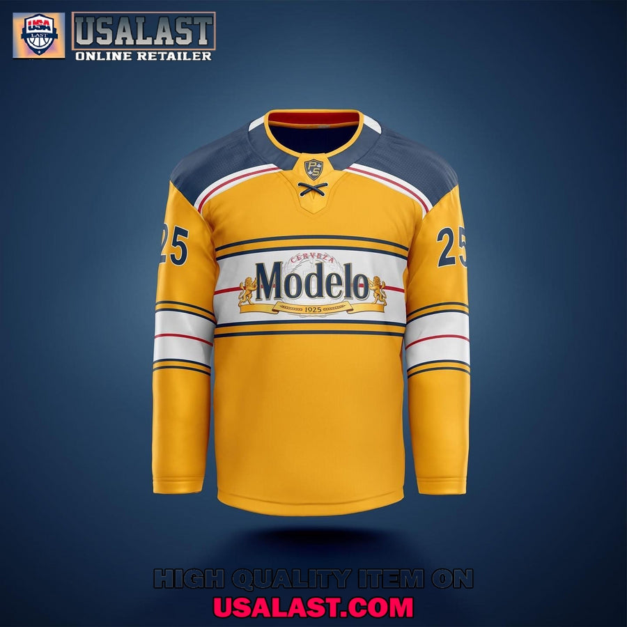 Casa Modelo Beer Custom Hockey Jersey