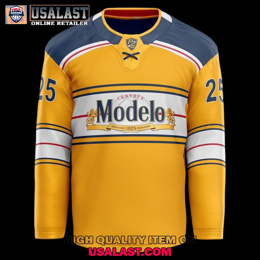 Casa Modelo Beer Custom Hockey Jersey