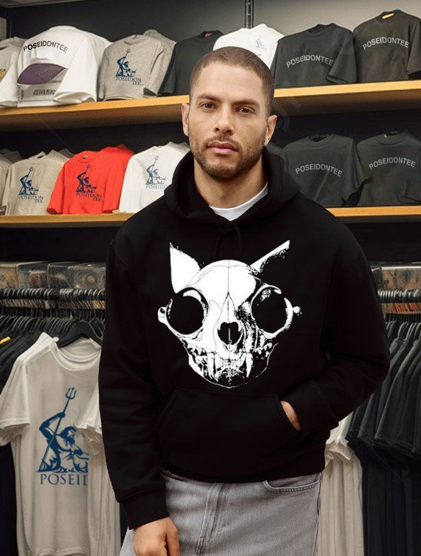 Cat Skull Logo Heavyweight T-shirt