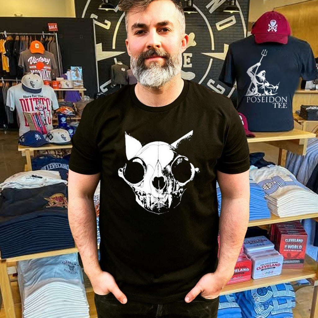 Cat Skull Logo Heavyweight T-shirt