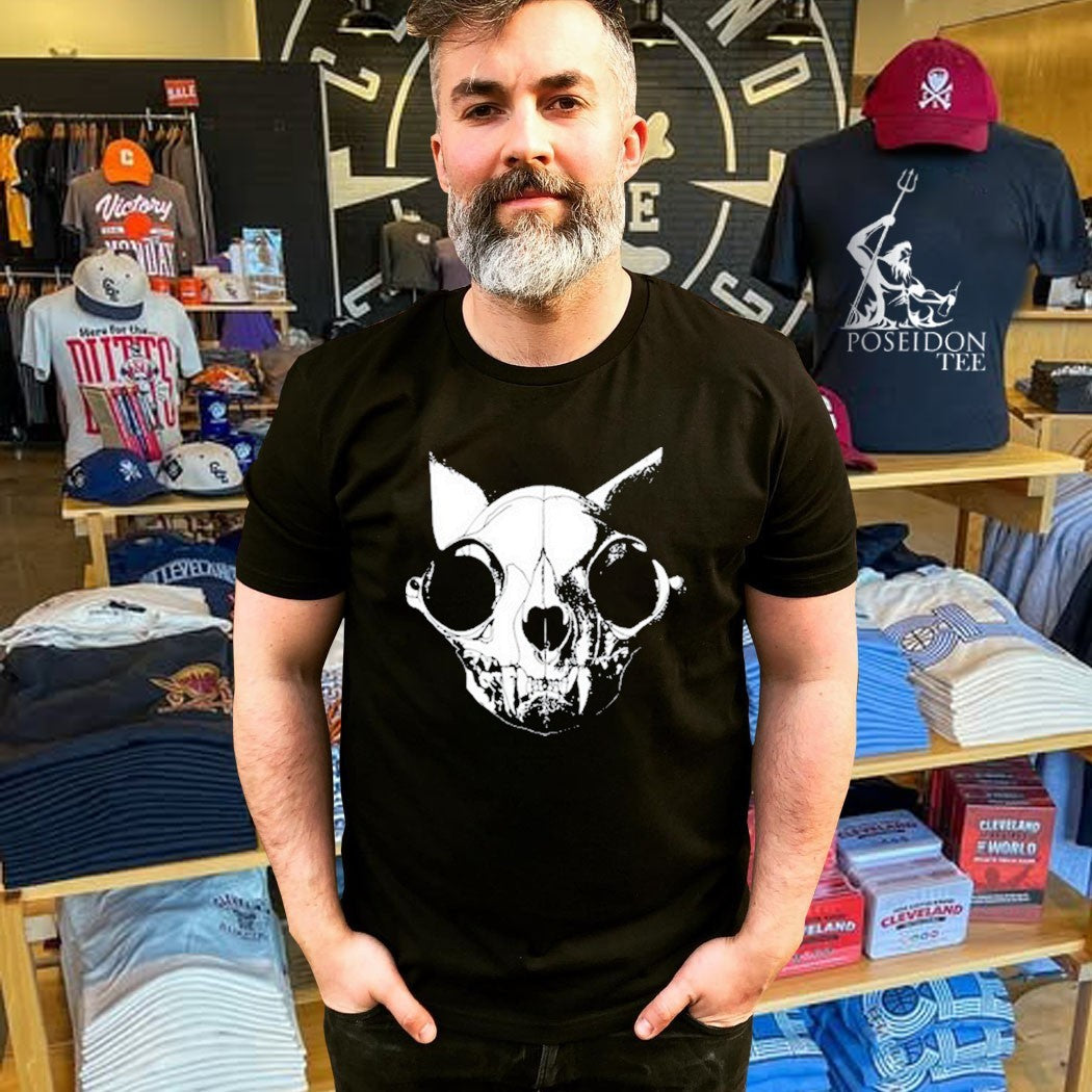 Cat Skull Logo Heavyweight T-shirt