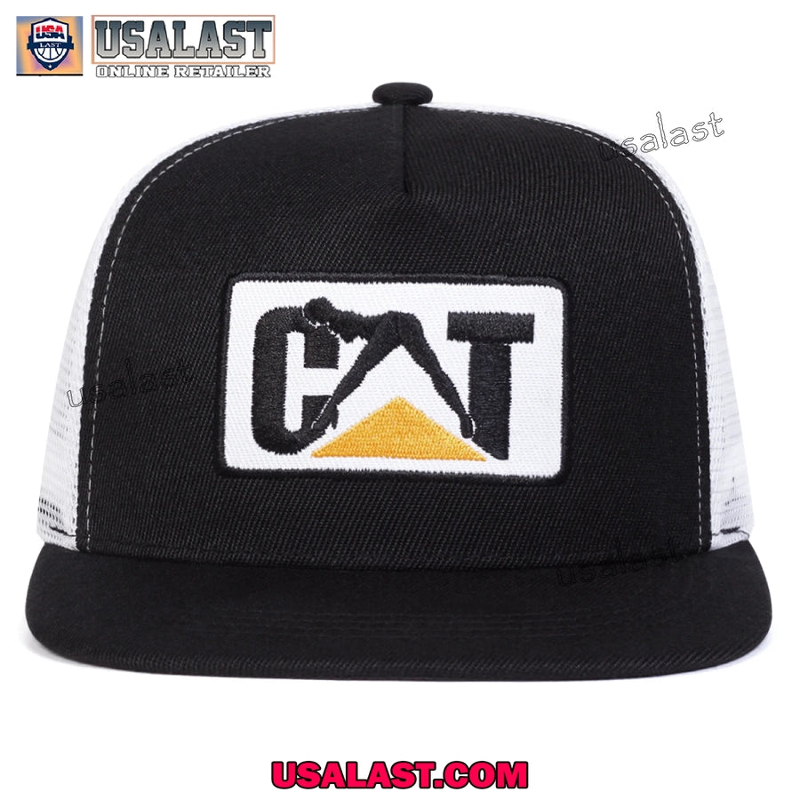 Caterpillar Sexy Logo Embroidery Trucker Cap Hat