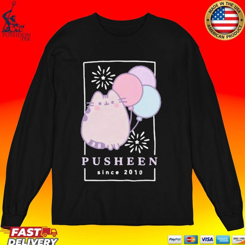 Celebrate Pusheen Since 2010 T-shirt