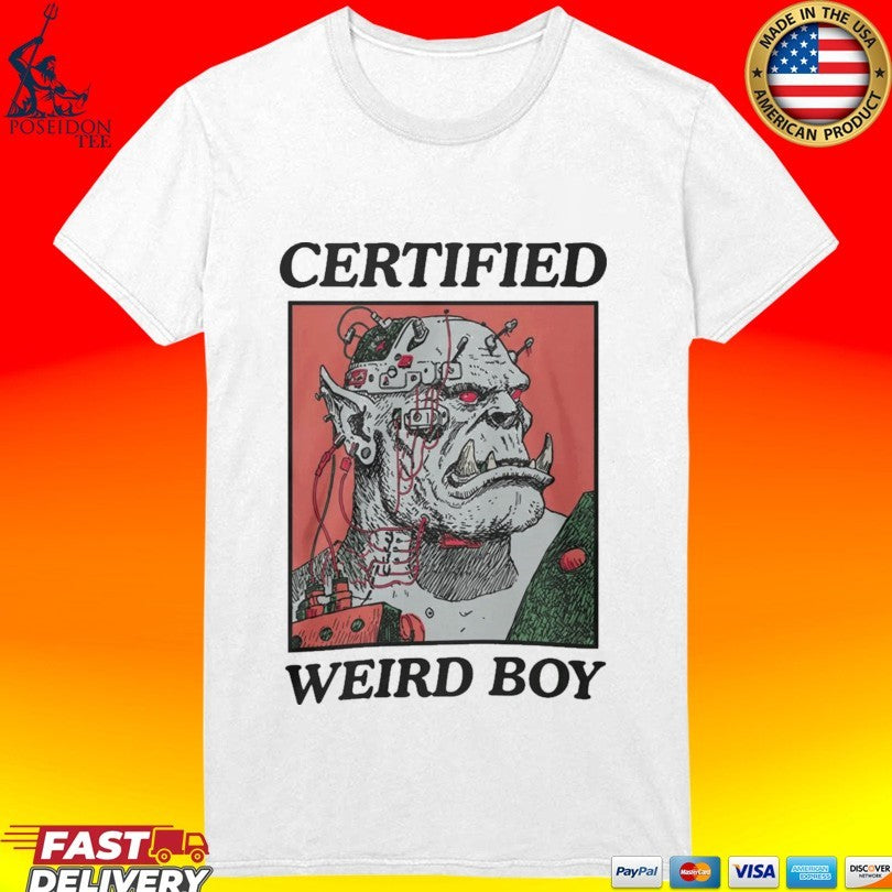 Certified Weirdboy Goblins Greenskins T-shirt