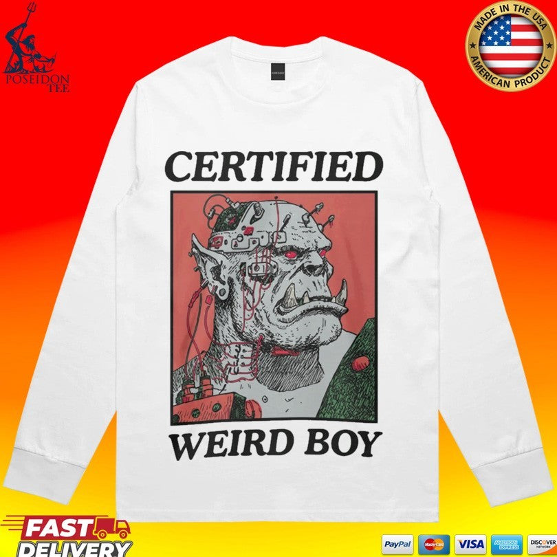 Certified Weirdboy Goblins Greenskins T-shirt