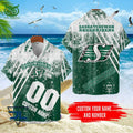 CFL Saskatchewan Roughriders Customized 3D Polo Tshirt Hawaiian Shirt