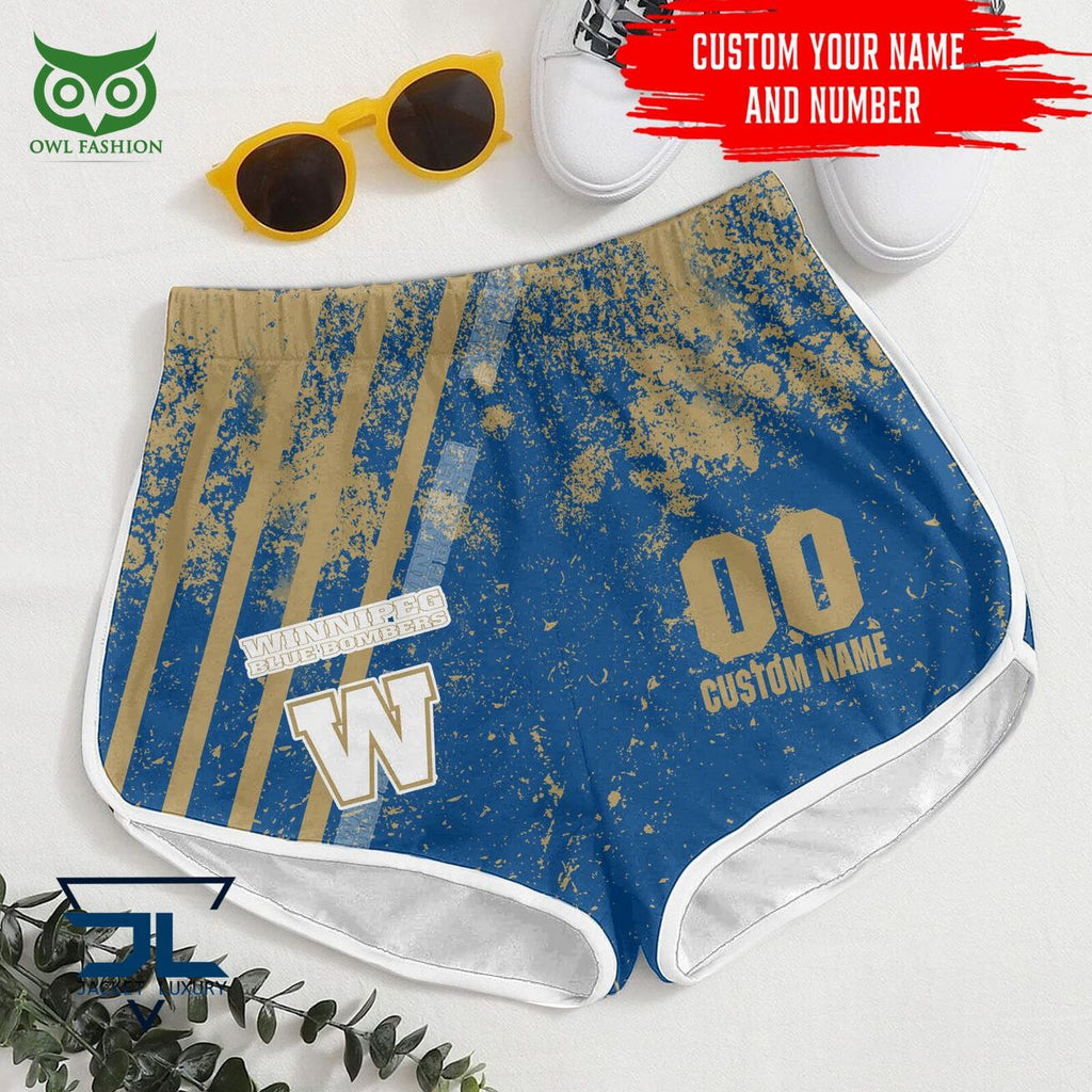 CFL Winnipeg Blue Bombers Customized 3D Polo Tshirt Hawaiian Shirt