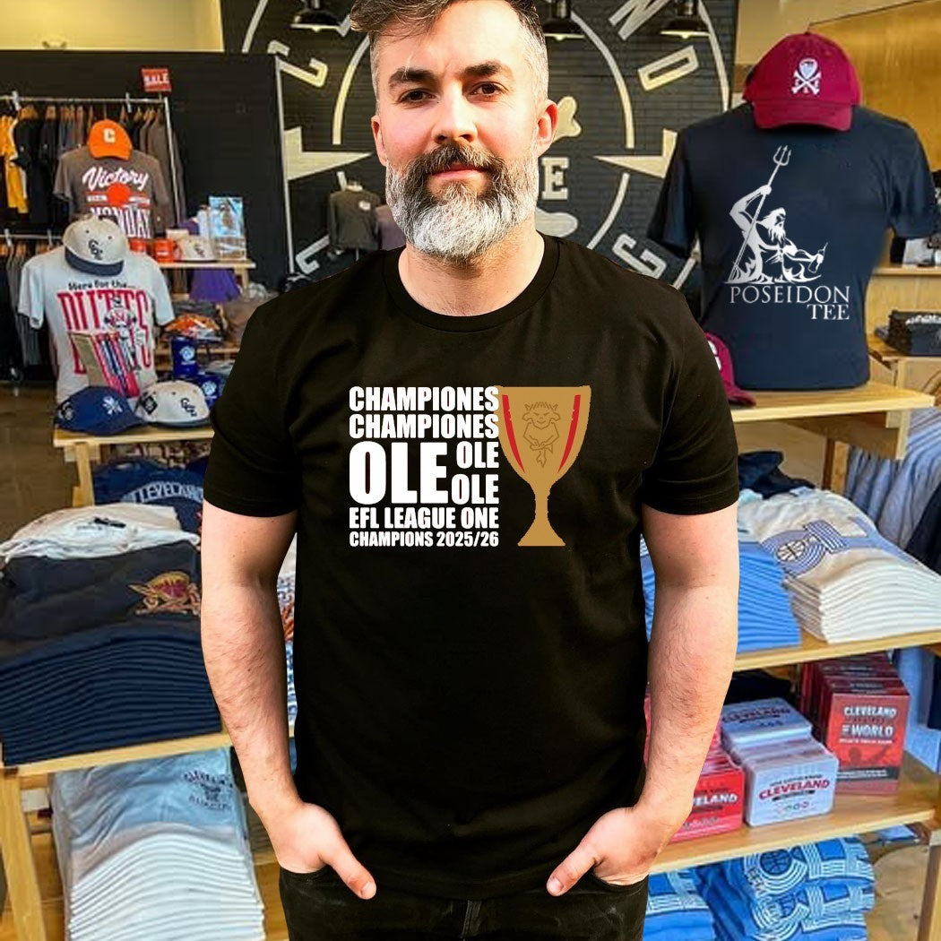 Championes Ole Efl League One Champions 2025 2026 T-shirt
