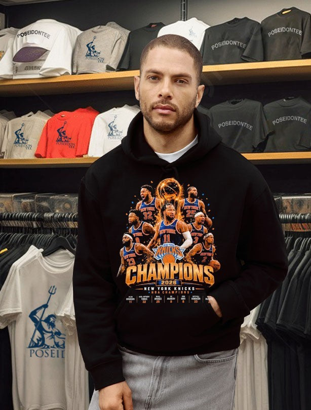 Champions 2026 Knicks Nba Finals Victory T-shirt