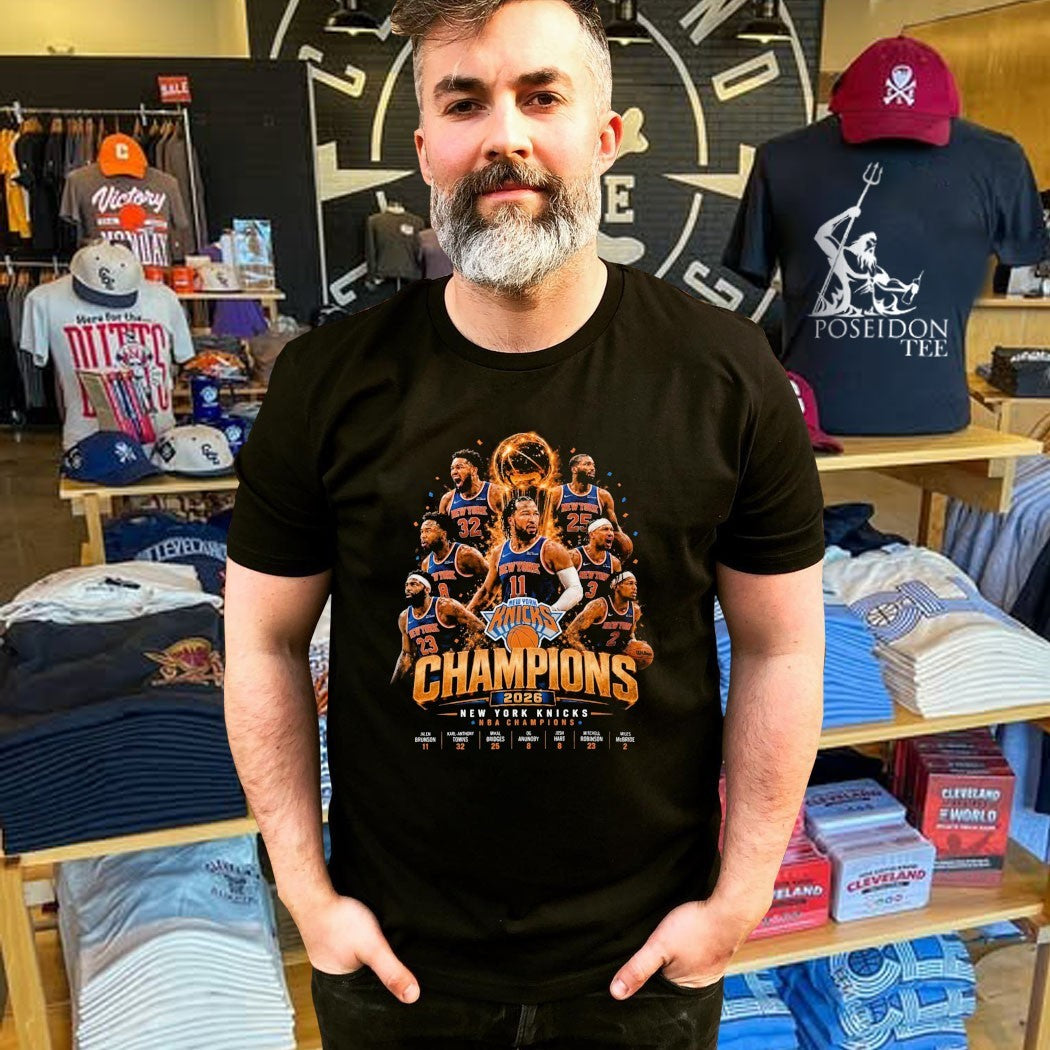 Champions 2026 Knicks Nba Finals Victory T-shirt