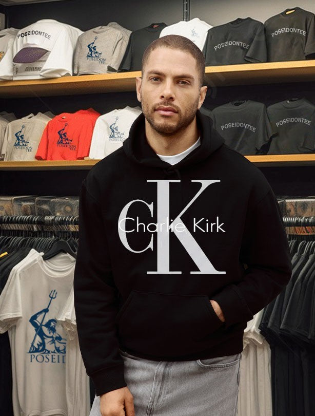 Charlie Kirk CK Logo T-shirt