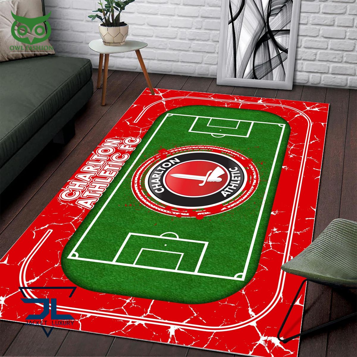 Charlton Athletic FC English Football League EFL Premium Carpet Rug