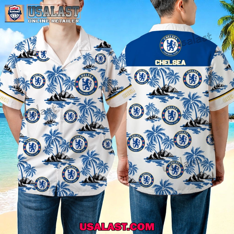 Chelsea FC Summer Hawaiian Shirt Outfit 2025