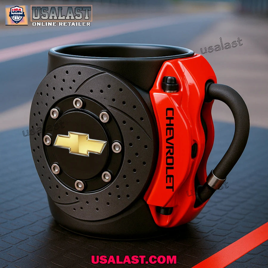 Chevrolet Car Logo Brake Caliper Mug