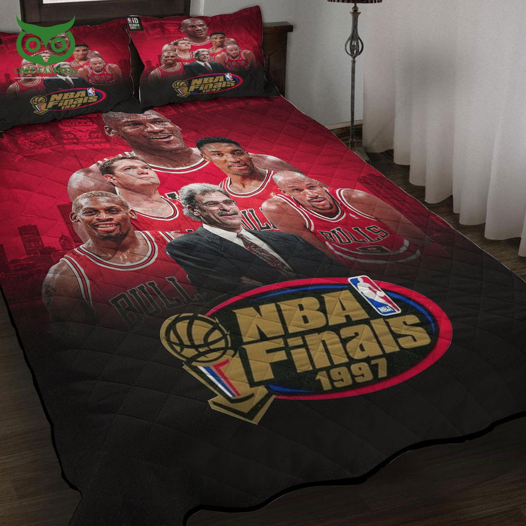 Chicago Bulls The 1997 NBA Finals Quilt Set