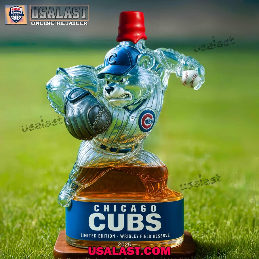 Chicago Cubs Bear 2025 Decanter