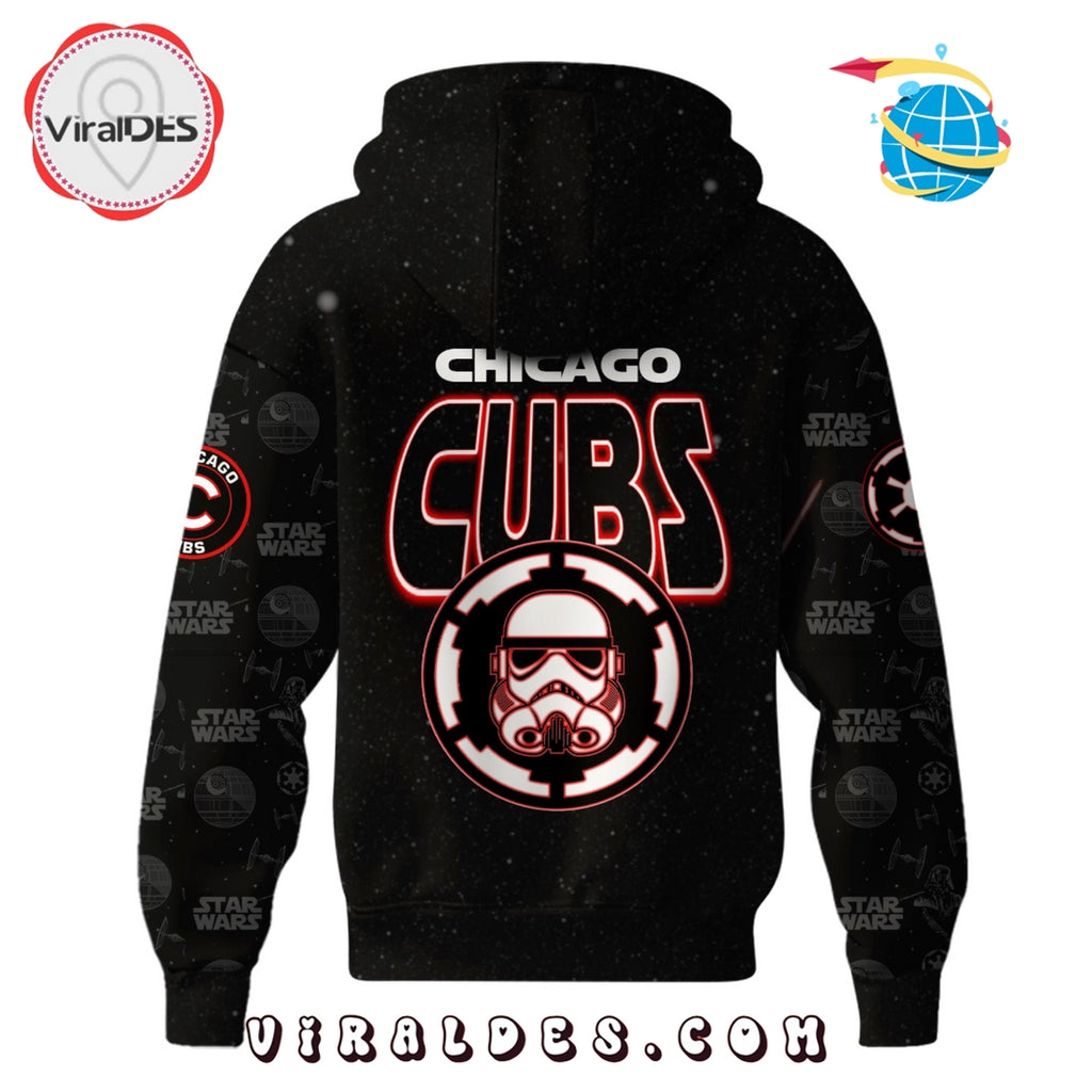 Chicago Cubs MLB x Star War Night Hoodie, Jogger, Cap