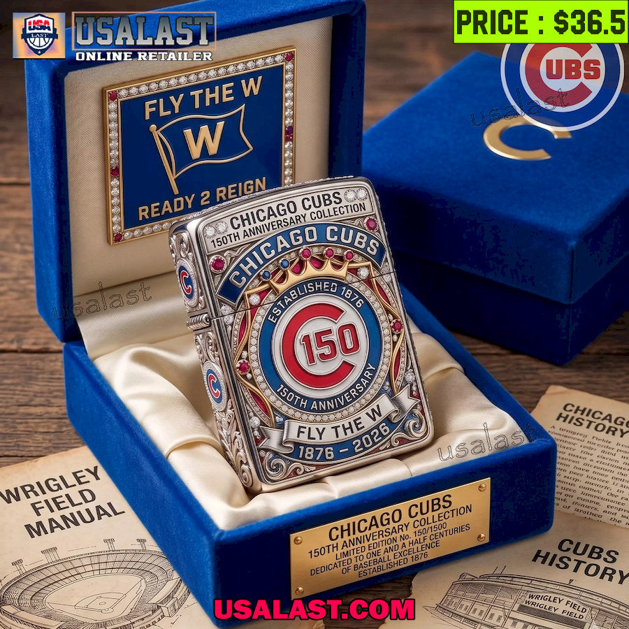 Chicago Cubs Premium Lighter Case