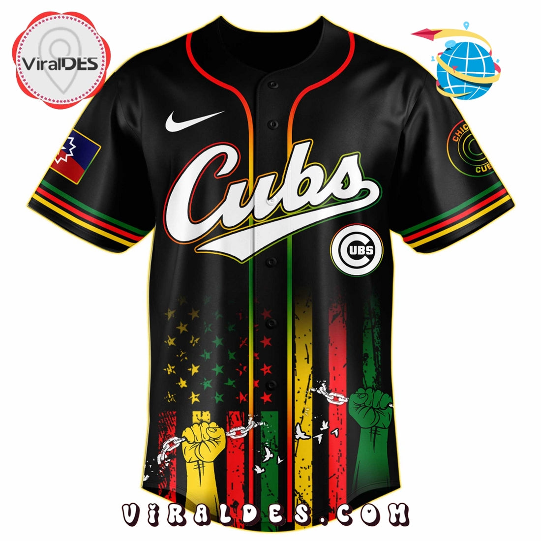 Chicago Cubs x 2025 Juneteenth Day Jersey