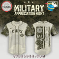 Chicago Cubs x MLB 2025 Armed Forces Day Night Baseball Jersey