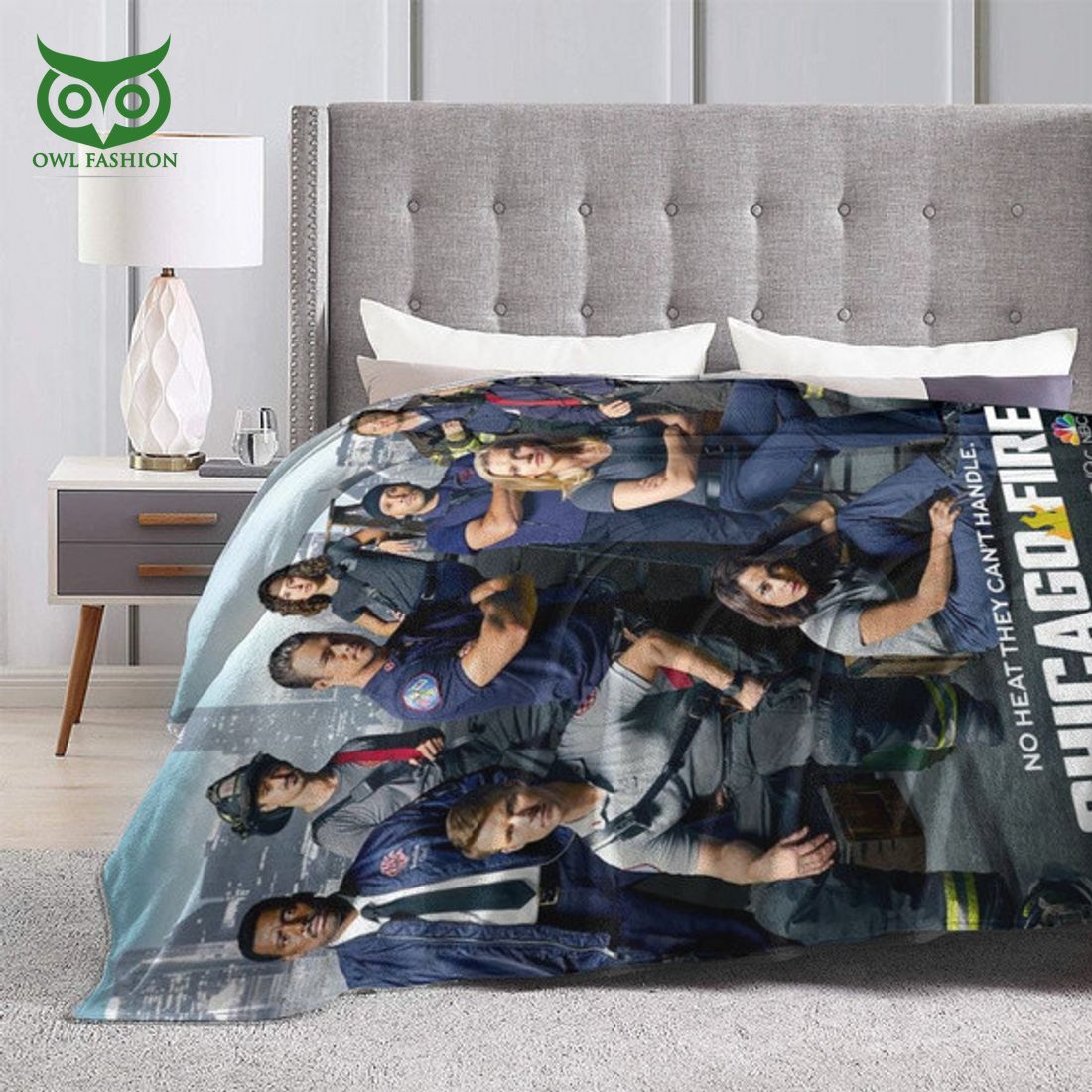 Chicago Fire Movie Season Premiere Fleece Blanket