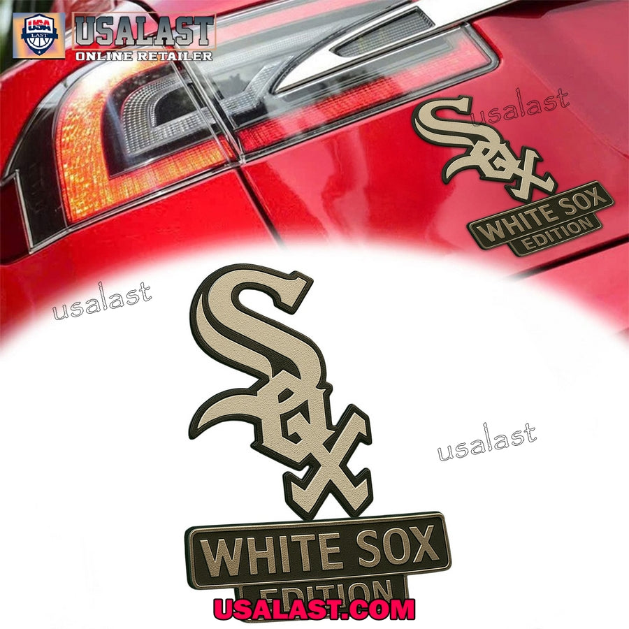 Chicago White Sox Car Emblem Custom 3D Badge