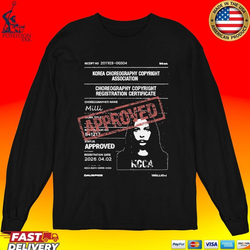 Choreo Rights One-shoulder T-shirt