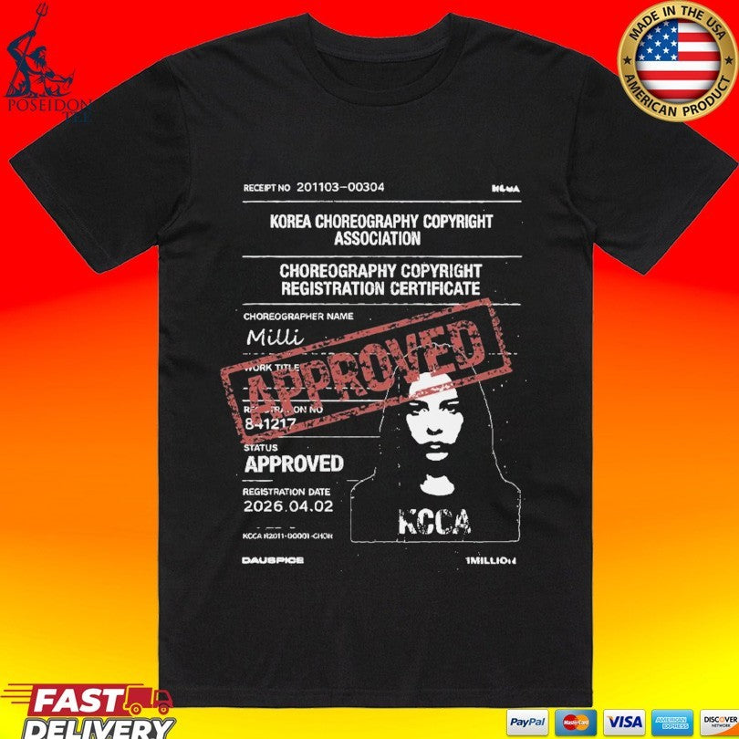 Choreo Rights One-shoulder T-shirt