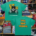 Chris Brown Fuck Fake Friends Green T-shirt
