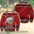 Chris Farley Santa Christmas 2023 Ugly Sweater Jumper