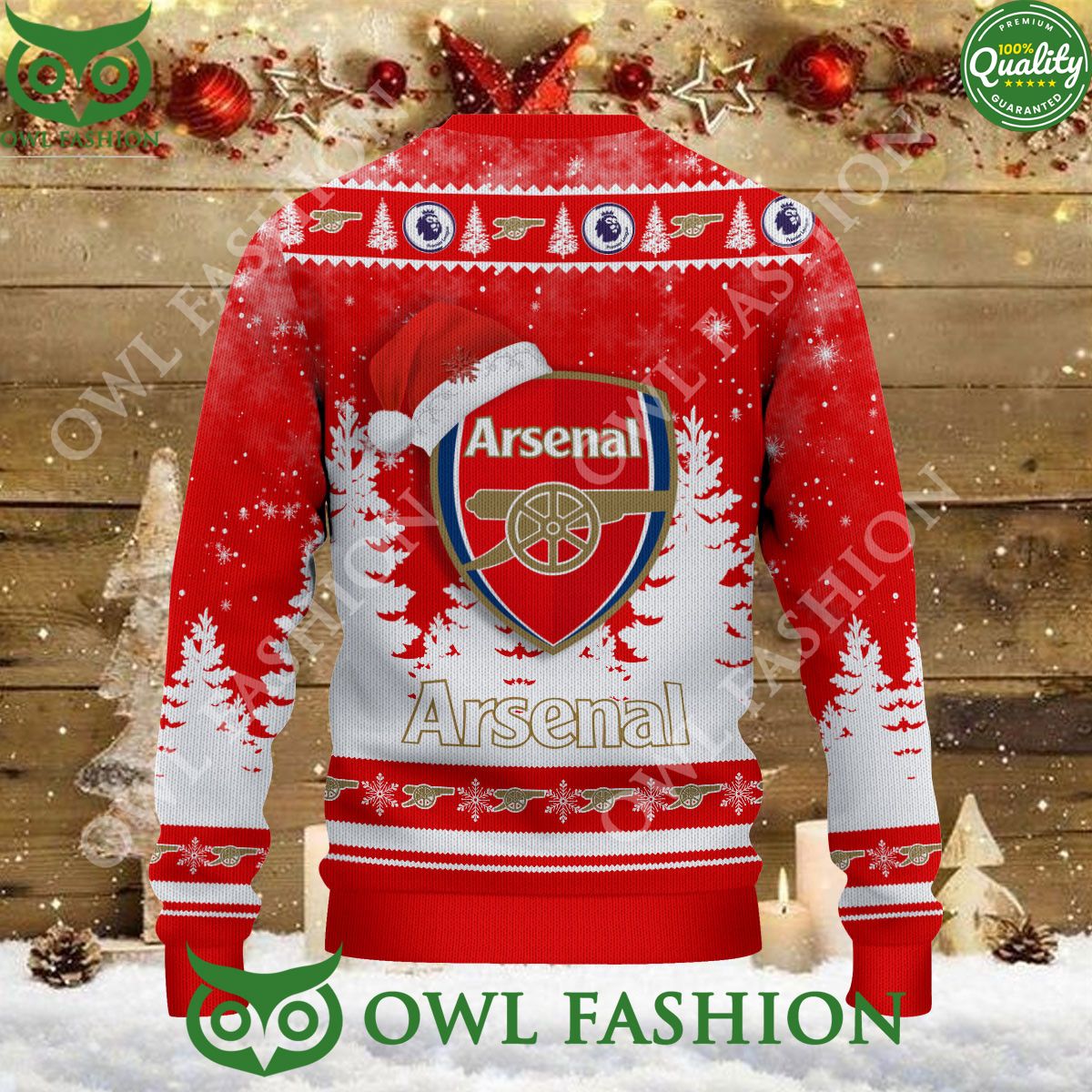 Christmas Football Arsenal F.C. EFL Ugly Premier League Sweater Jumper