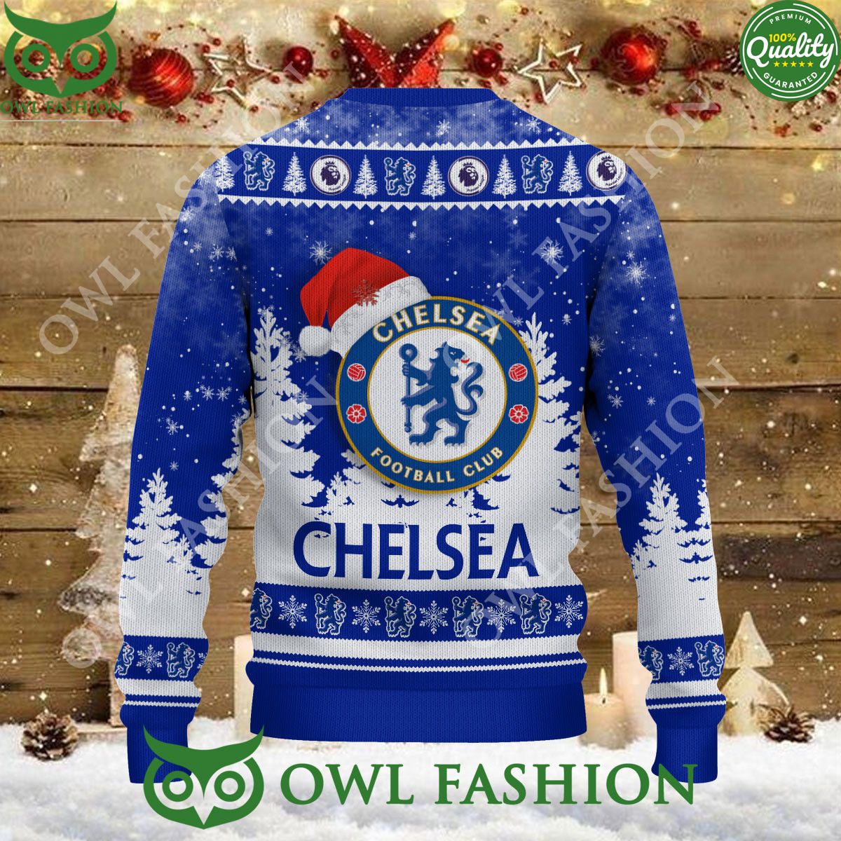 Christmas Football Chelsea F.C. EFL Ugly Premier League Sweater Jumper