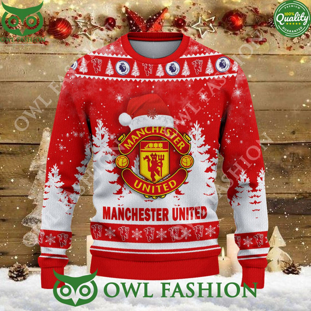 Christmas Football Manchester United EFL Ugly Premier League Sweater Jumper