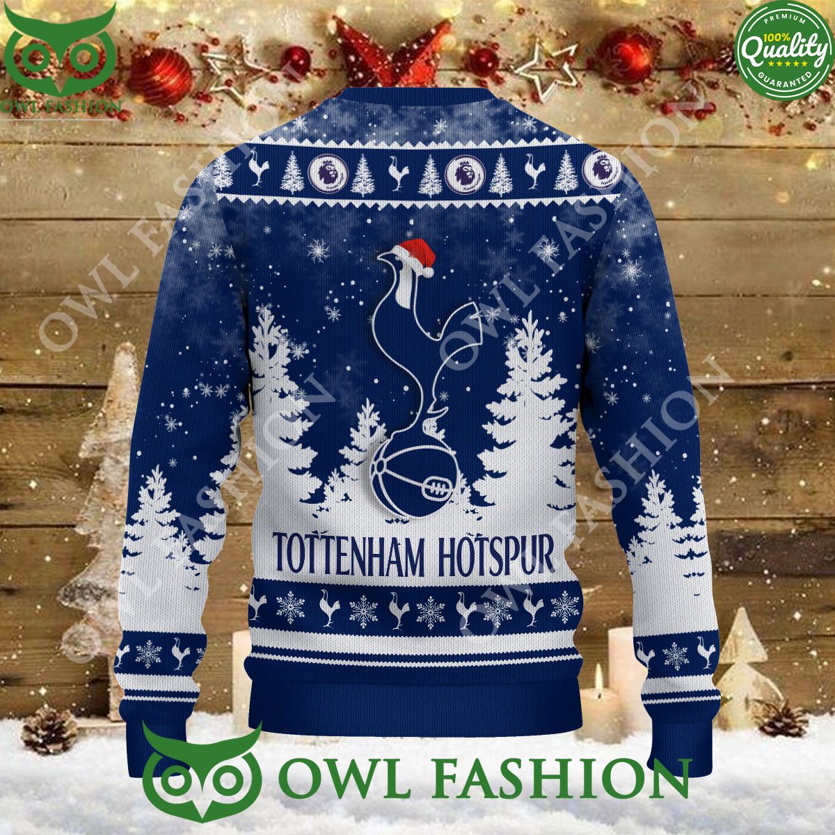 Christmas Football Tottenham Hotspur F.C EFL Ugly Premier League Sweater Jumper