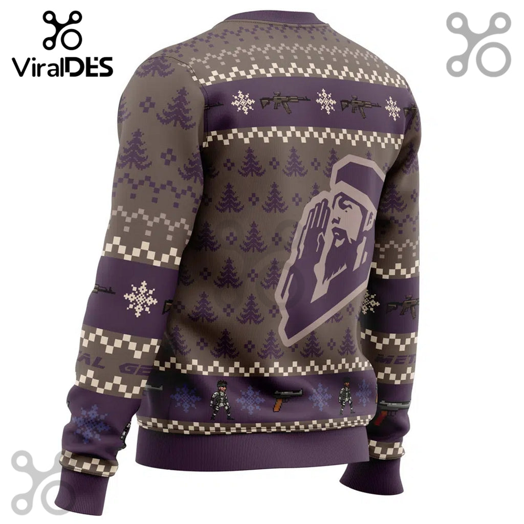 Christmas Metal Gear Solid Ugly Sweater 2025