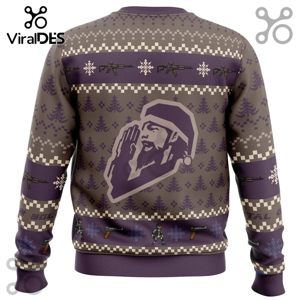 Christmas Metal Gear Solid Ugly Sweater 2025