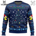 Christmas Tree Pac-Man Christmas Sweater