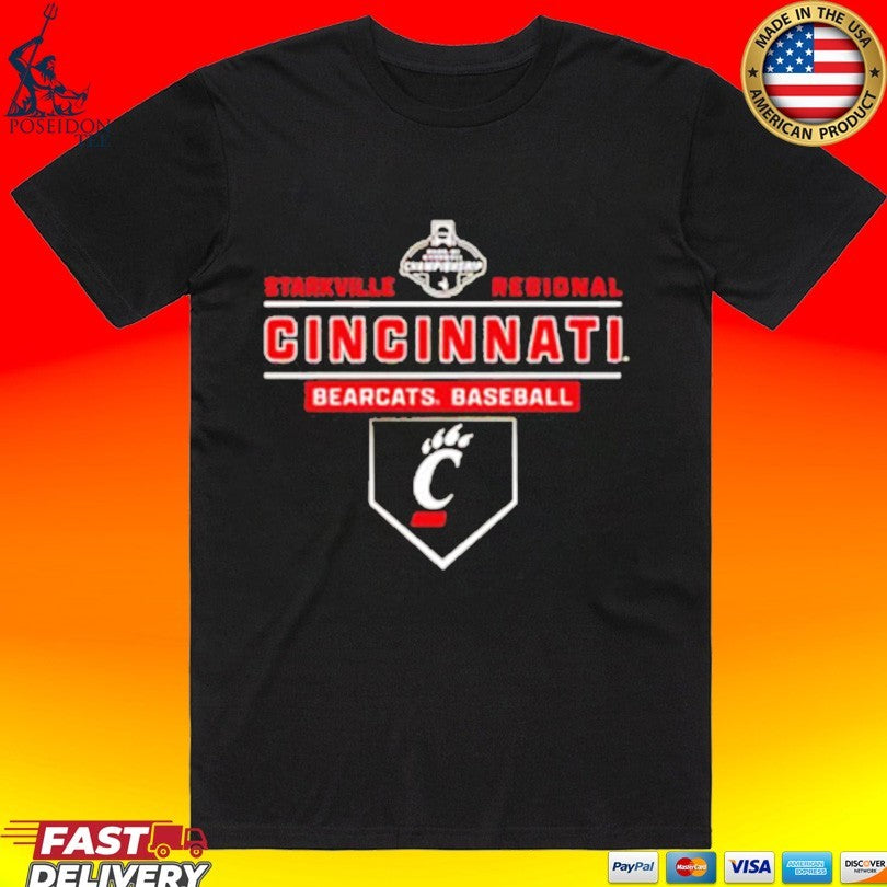 Cincinnati Baseball 2026 Regional Bound T-shirt