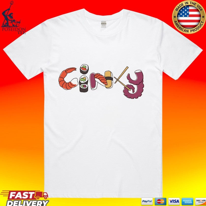 Cincinnati Cincy Sushi T-shirt