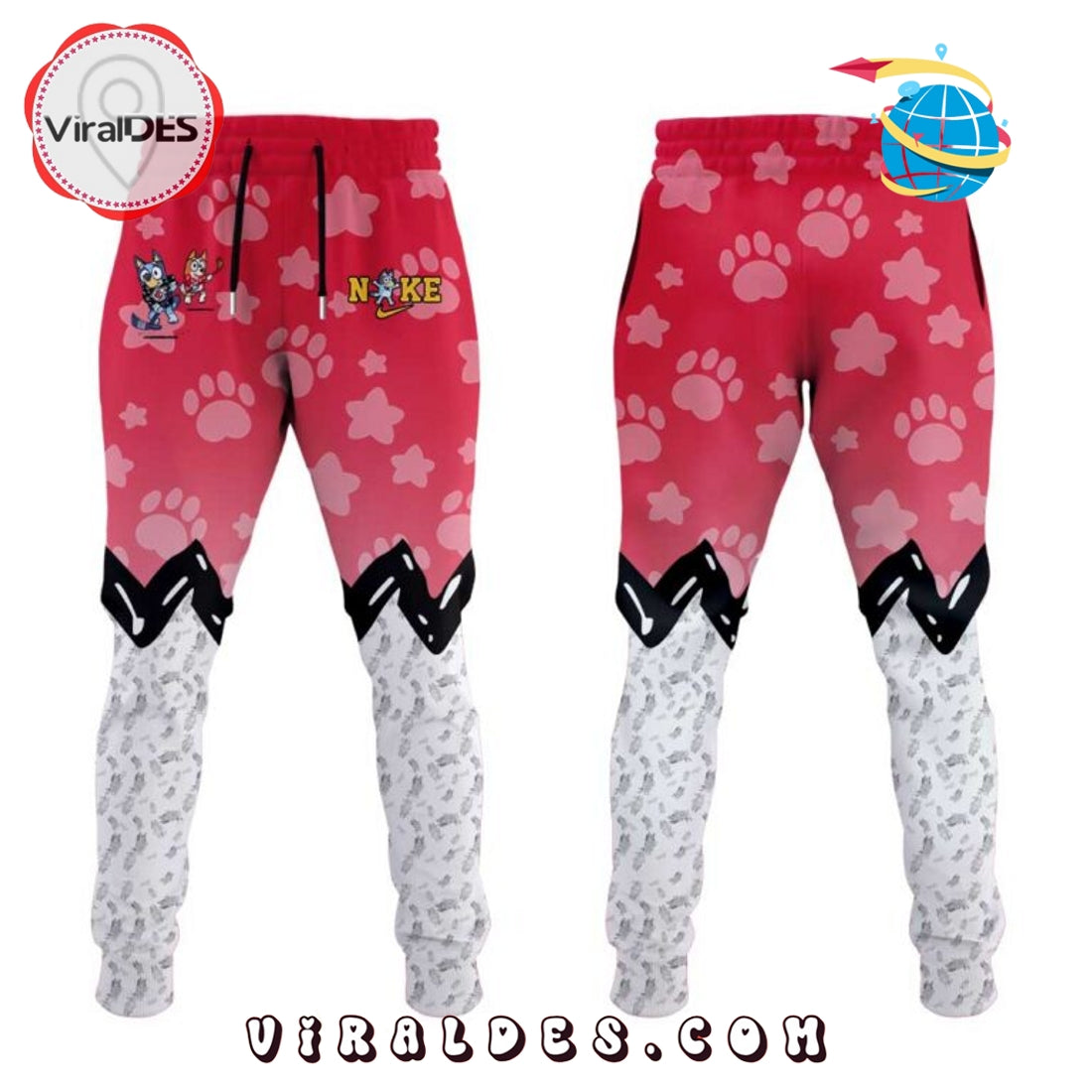 Cincinnati Cyclones Bluey and Bingo Hoodie, Pants
