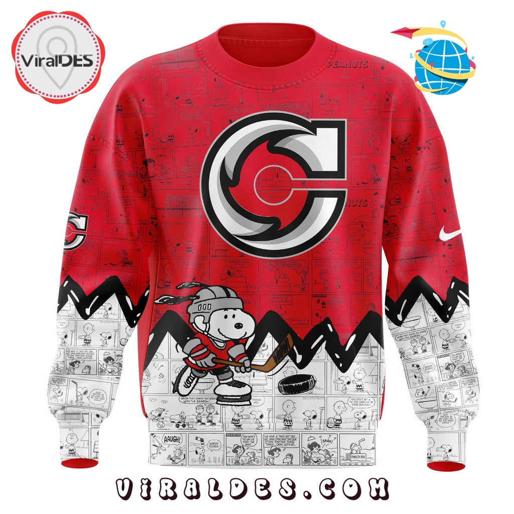 Cincinnati Cyclones Peanuts Night Anniversary Hoodie