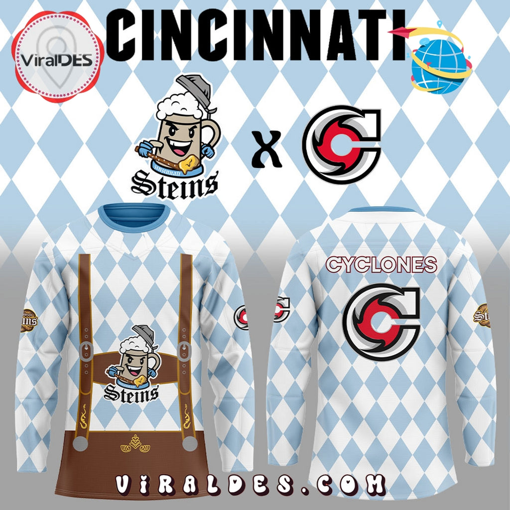 Cincinnati Cyclones Zinzinnati Steins Hockey Jersey