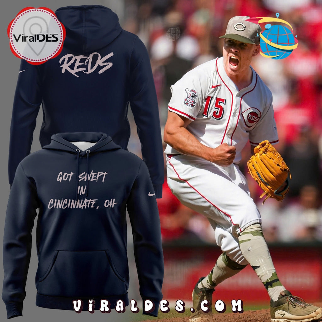 Cincinnati Reds Got swept in Cincinnati, OH Hoodie