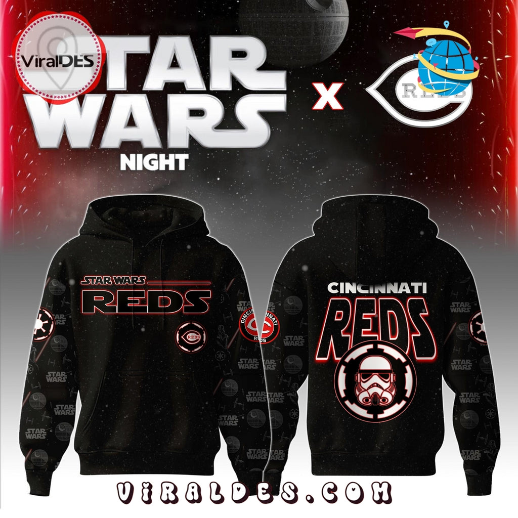 Cincinnati Reds MLB x Star War Night Hoodie, Jogger, Cap
