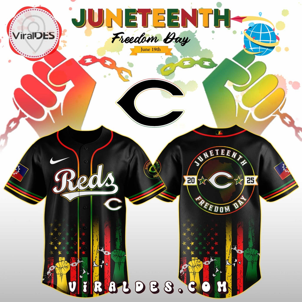 Cincinnati Reds x 2025 Juneteenth Day Jersey