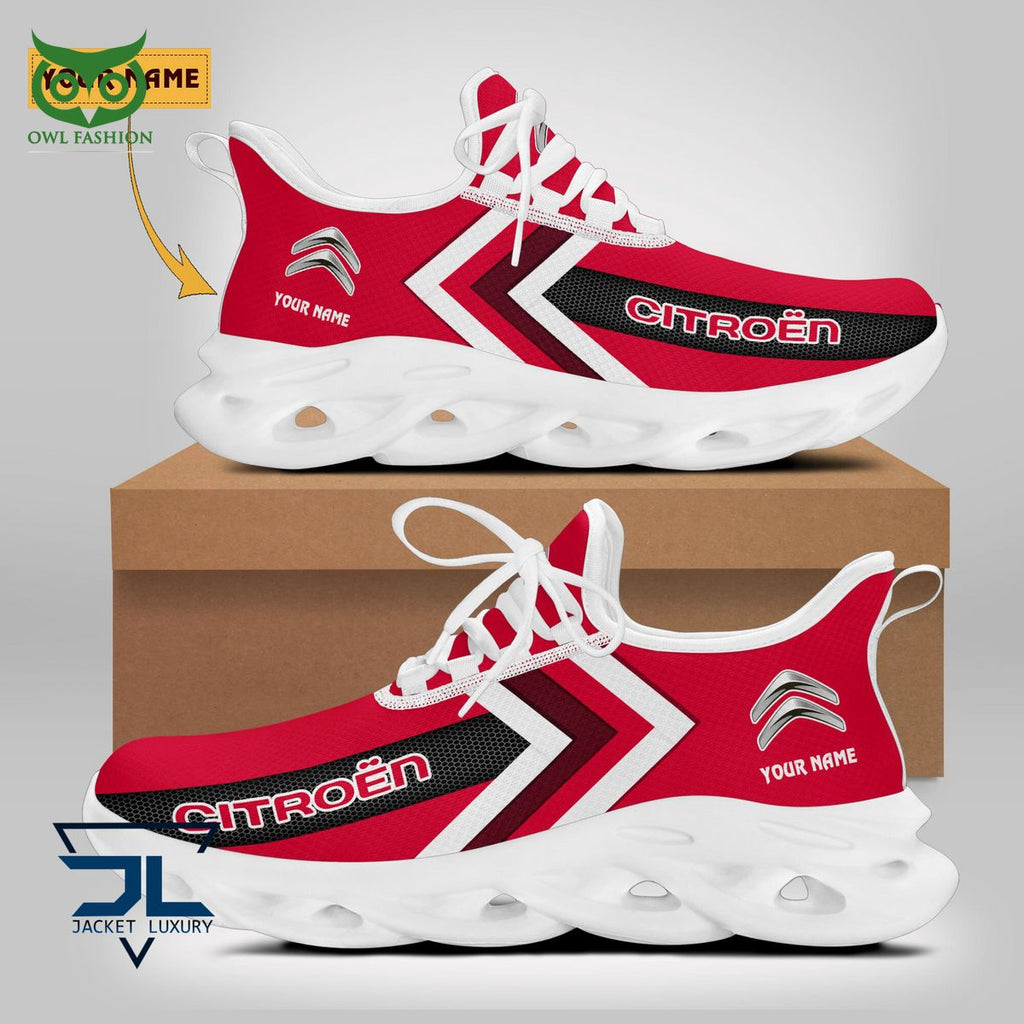 Citroen Car Brand Logo Customized Max Soul Shoes