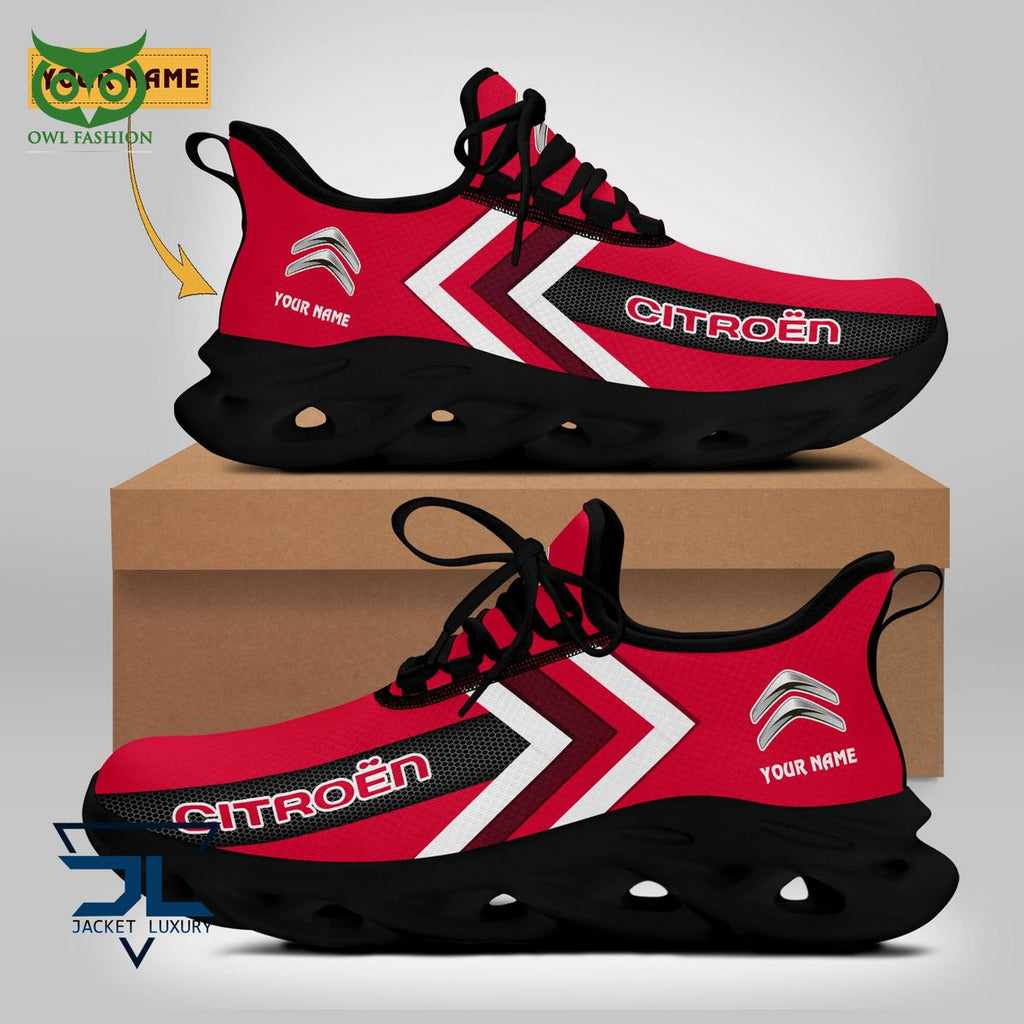 Citroen Car Brand Logo Customized Max Soul Shoes