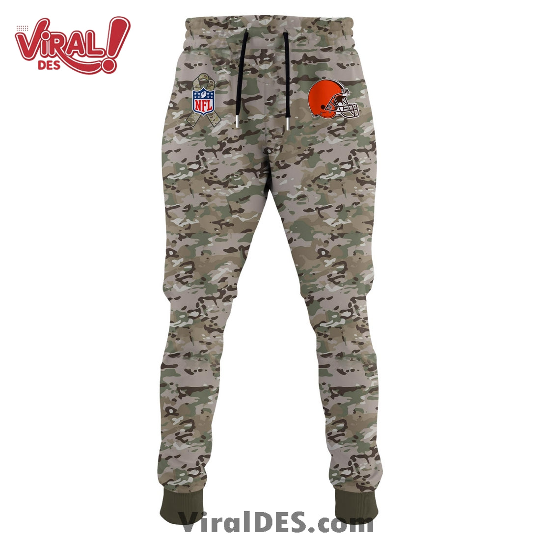 Cleveland Browns 2025 Salute to Service Hoodie, Long Pants