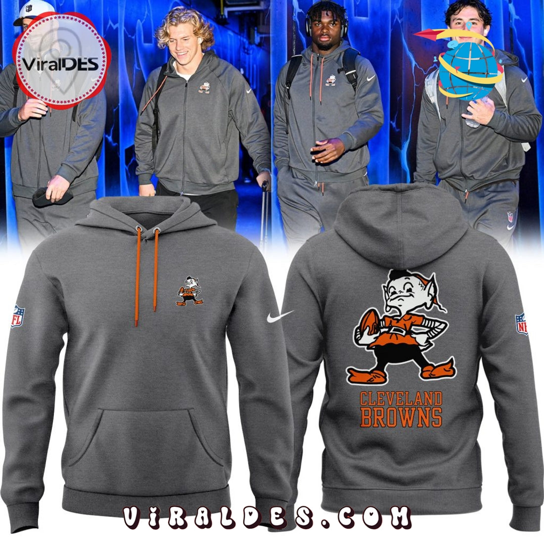 Cleveland Browns Sideline Team Hoodie, Long Pant