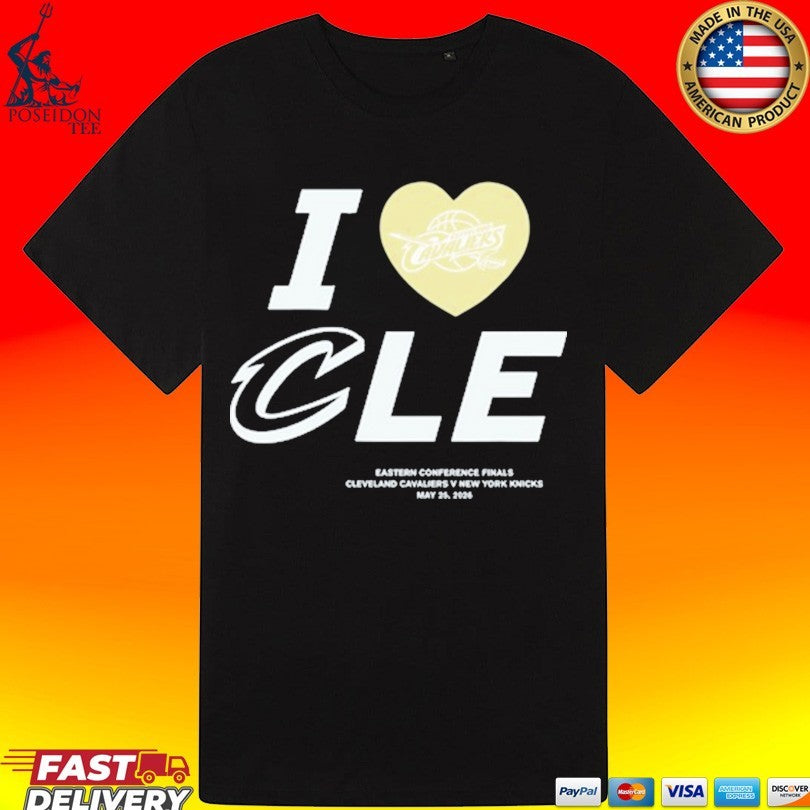 Cleveland Cavaliers Game 4 2026 I Love Cle T-shirt